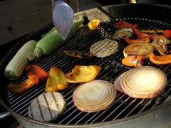 grill vegetables