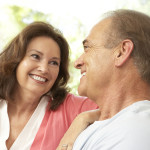 Senior Couple Relaxing At Home